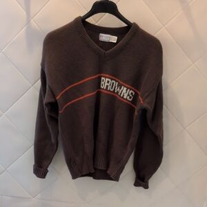 Cleveland Browns V-Neck Sweater